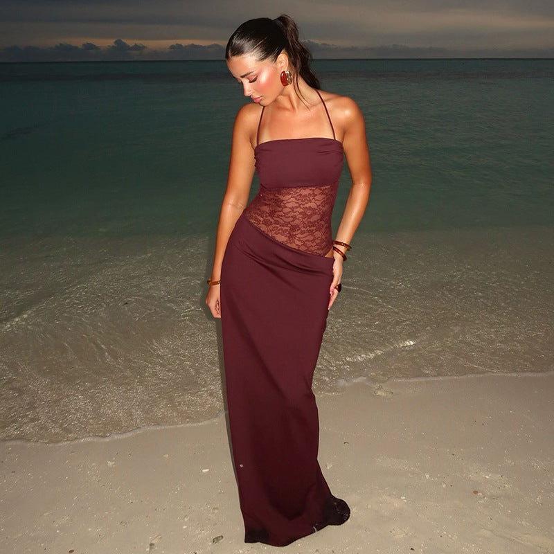 Velvet Flame Gown
