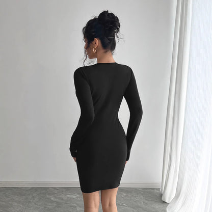 Midnight Mesh Bodycon