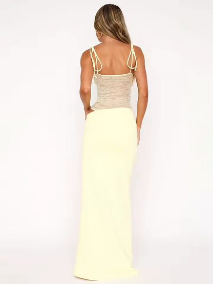 Velvet Flame Gown